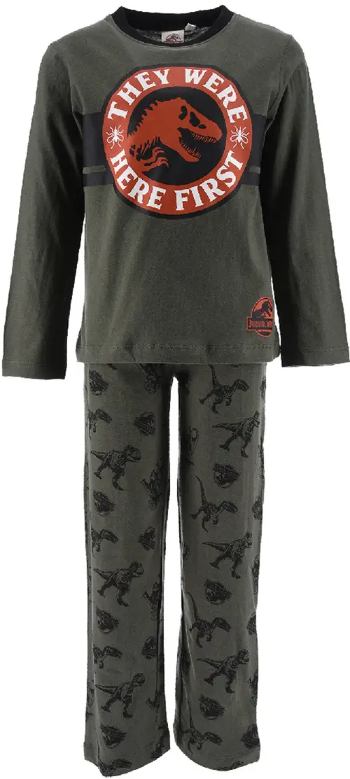 Jurassic World Pyjamas, Khaki, 3 år