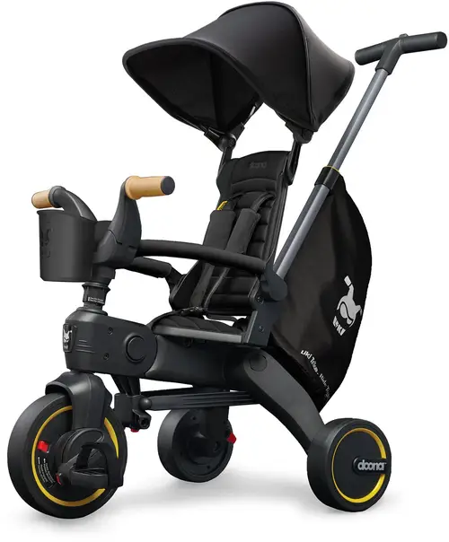 Doona Liki S5 Trehjulet Cykel, Nitro Black