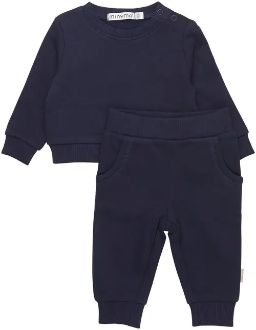 Minymo Joggingdragt 2-delt, Dark Navy, 56