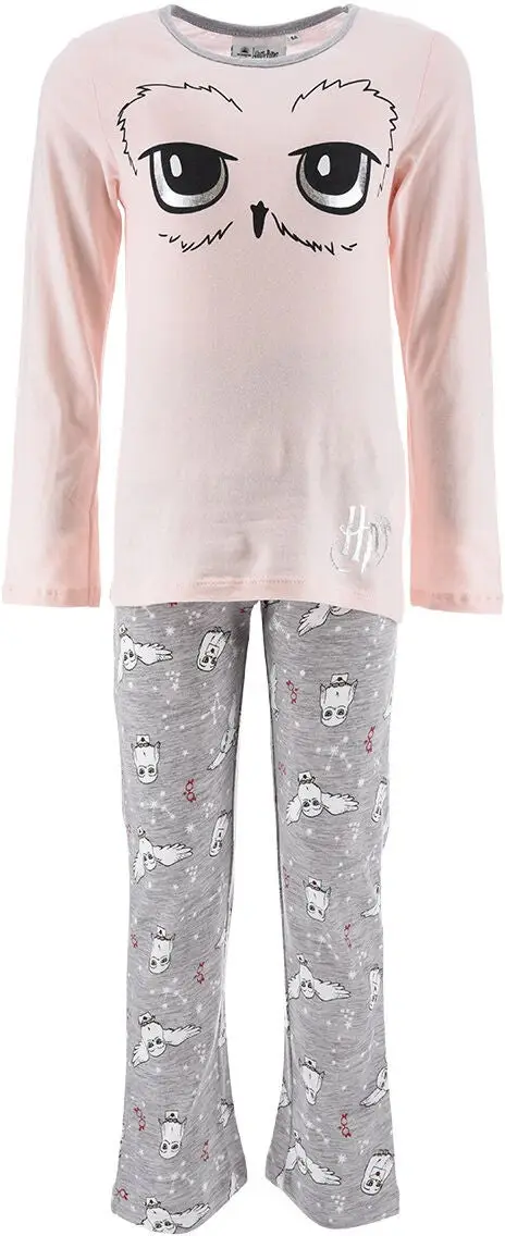 Harry Potter Pyjamas, Light Grey, 4 år