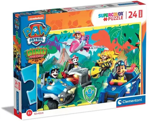 Clementoni Paw Patrol Maxi Puslespil 24 Brikker