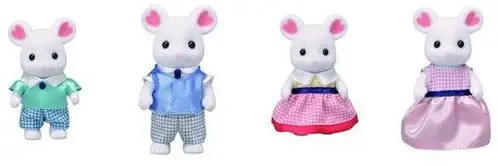 Sylvanian Families Figursæt Marshmallow Musefamilie