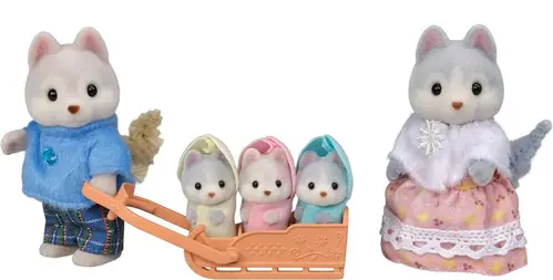 Sylvanian Families Figursæt Familien Husky