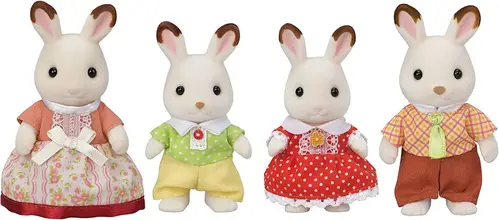 Sylvanian Families Figursæt Kaninfamilien Chokolade