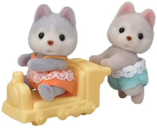 Sylvanian Families Figurer Huskytvillinger