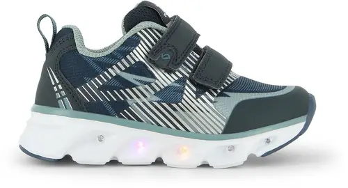 Leaf Skalka Blinkende Sneakers, Stone Blue, 31