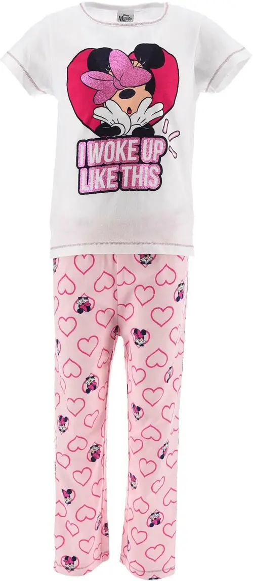 Disney Mimmi Pigg Pyjamas, Hvid