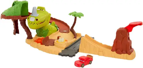 Disney &  Pixar Biler På Veje Dino Playground Legesæt