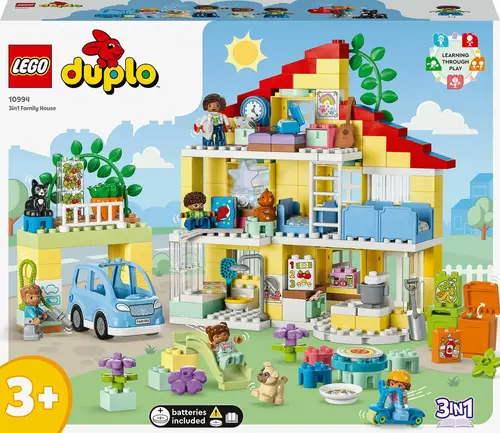 LEGO Duplo Town 10994 3-i-1-familiehus