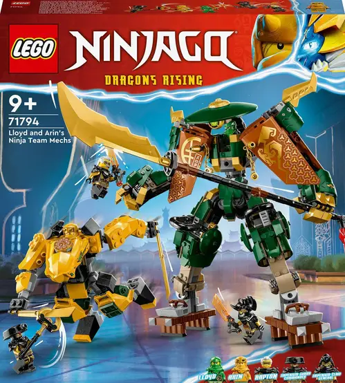 LEGO Ninjago 71794 Lloyd Og Arins Ninjateam-Mechs