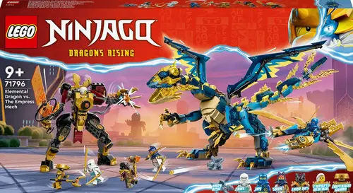 LEGO Ninjago 71796 Elementdrage Mod Kejserinde-Kamprobotten