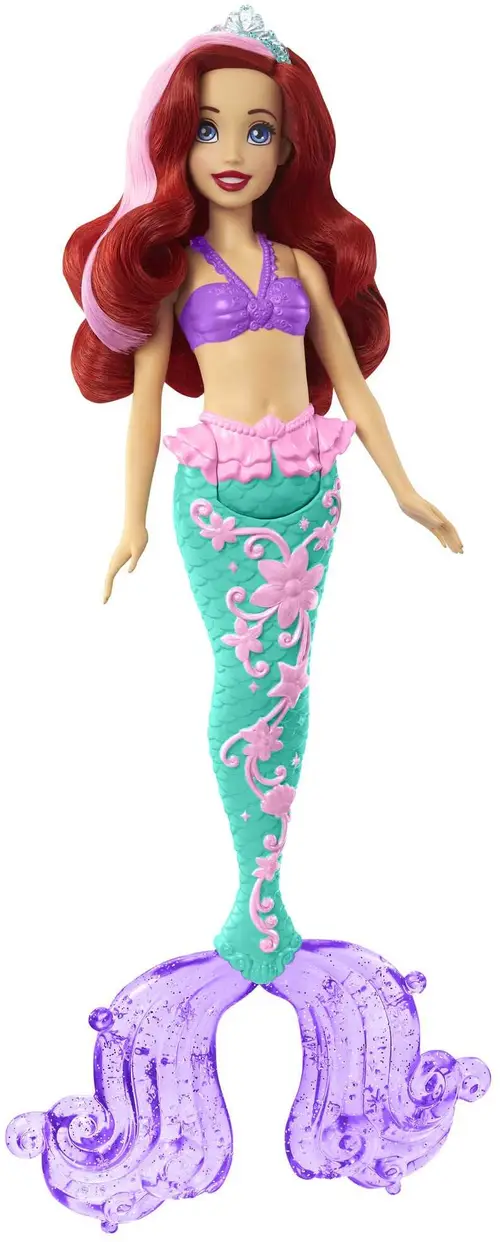 Disney Den Lille Havfrue Dukke Color Splash Ariel