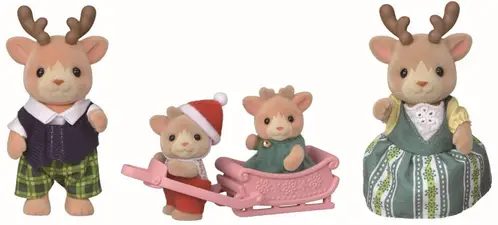 Sylvanian Families Figursæt Rensdyrfamilie