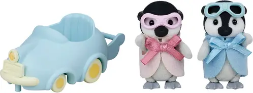 Sylvanian Families Figursæt Penguin Babies Ride ‘n Play