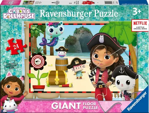 Ravensburger Gabby's Dollhouse Mega Gulvpuslespil 24 Brikker