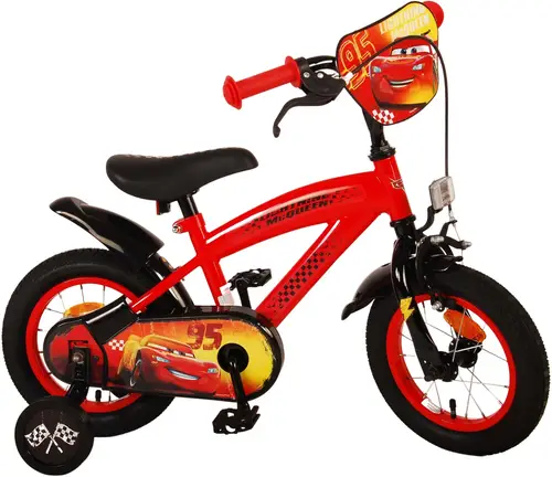 Disney Cars Cykel 12 Tommer, Rød