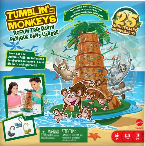 Mattel Tumblin' Monkeys Rockin' Tree Party Spil