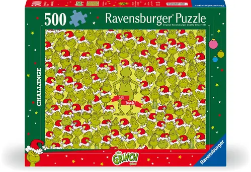 Ravensburger Grinch Challenge Puslespil 500 Brikker