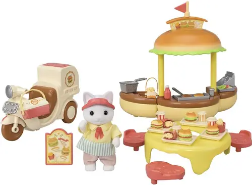 Sylvanian Families Legesæt Hamburgerbod