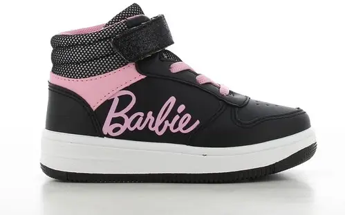 Barbie High Sneakers, Sort/Lyserød, 24