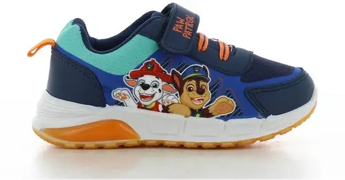 Paw Patrol Blinkende Sneakers, Navy/Orange, 28