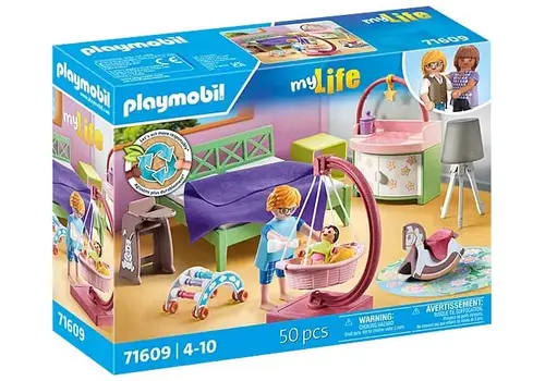 Playmobil 71609 My Life Byggesæt Soveværelse med Legehjørne til Baby