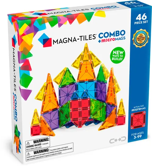 Magna-Tiles Combo Byggesæt 46 Dele