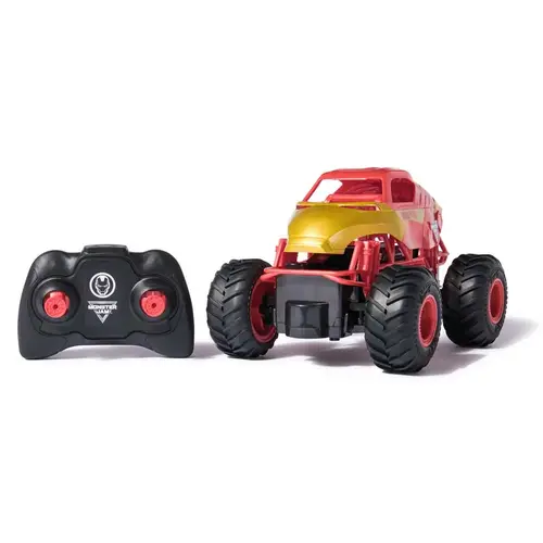 Monster Jam Fjernstyret Bil 1:24 Marvel Iron Man