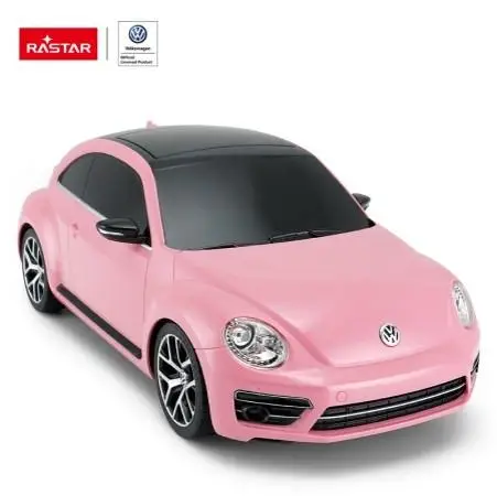 Rastar Volkswagen Beetle Fjernstyret Bil 1:14, Pink