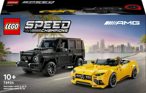 LEGO Speed Champions 76924 Mercedes-AMG G 63 og Mercedes-AMG SL 63