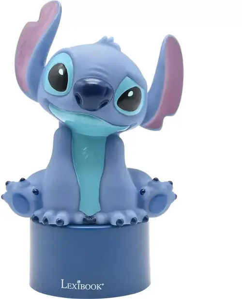 Disney Lilo and Stitch Natlampe med Højttaler, Børnelampe