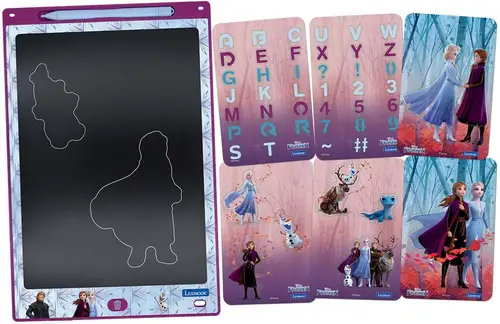 Lexibook Disney Frozen Tegnetablet med Stencilskabeloner