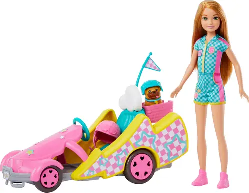 Barbie Stacie Dukke med Gokart