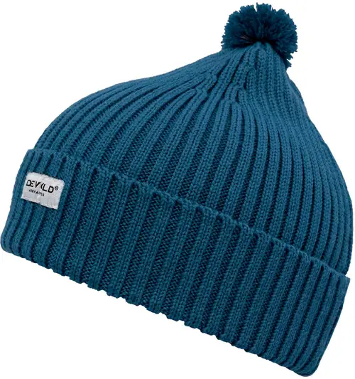 Devold SKOLMA MERINO BEANIE KID Hue, Flood