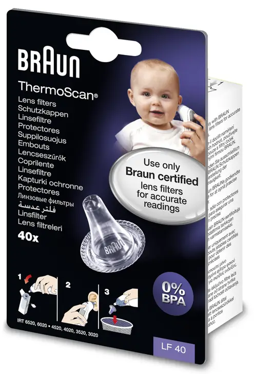 Braun Linsefilter til Termometer