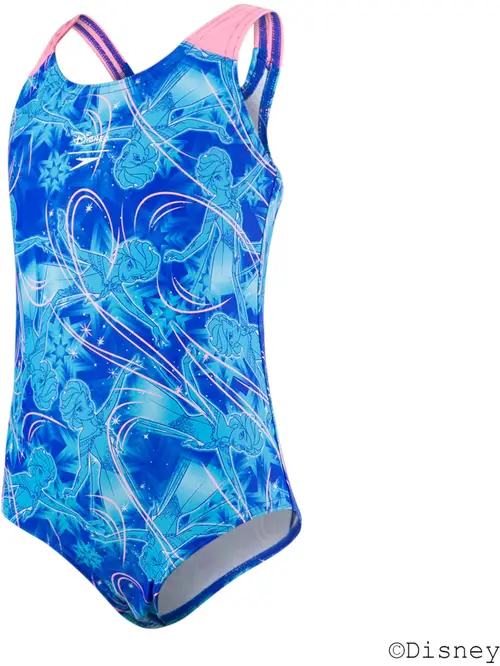 Speedo Disney Frozen Badedragt, Blue/Turquoise 98