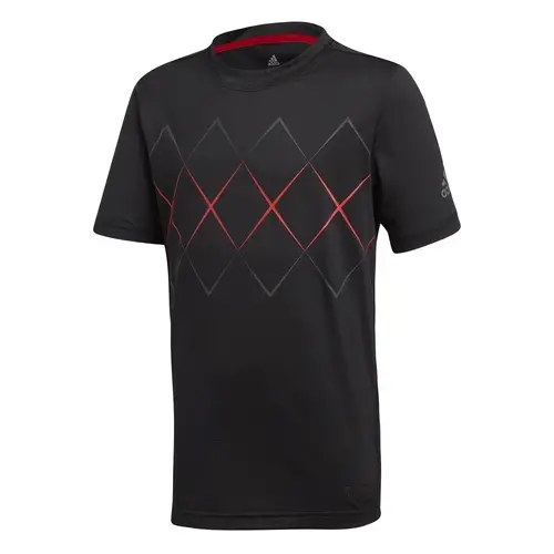 Adidas Boys Barricade Tee T-shirt, Black 116