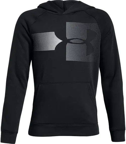 Under Armour Rival Logo Hættetrøje, Black XS