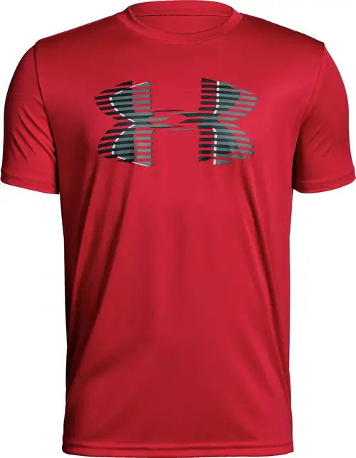 Under Armour Tech Big Logo Solid Tee Træningstrøje, Red S