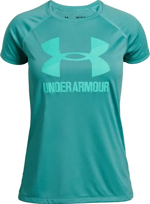 Under Armour Big Logo Tee Solid SS Træningstrøje, Shamrock S