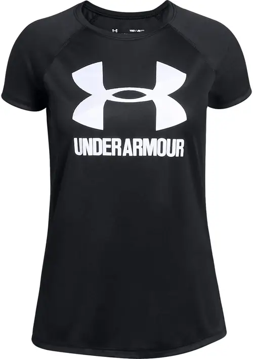 Under Armour Big Logo Tee Solid SS Træningstrøje, Black XS