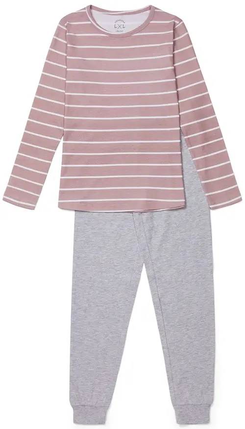 Luca &  Lola Emma Pyjamas, Pink Stripes 134-140, Børnetøj