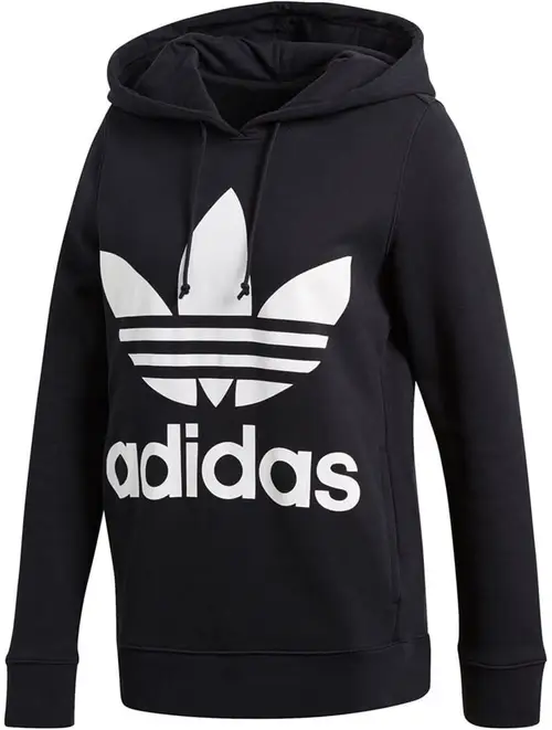 Adidas Trefoil Hoodie Dame 32 Sort