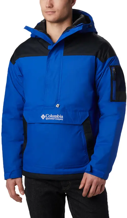 Columbia Challenger Pullover Anorak Herre S Blå