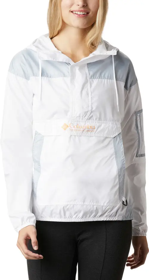 Columbia Challenger Windbreker Anorak Dame Hvid