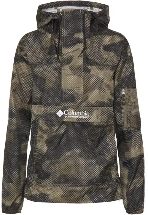 Columbia Challenger Windbreker Anorak Dame Xs Grøn