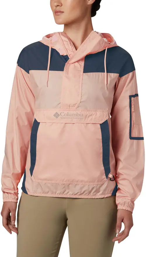 Columbia Challenger Windbreker Anorak Dame Xs Pink