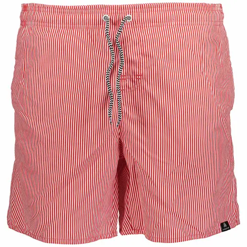 Firefly Sea Stripe Badeshorts Herre Pink