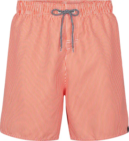 Firefly Sea Stripe Badeshorts Herre Rød