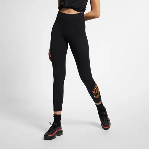 Nike Sportswear Legging Dame Sort